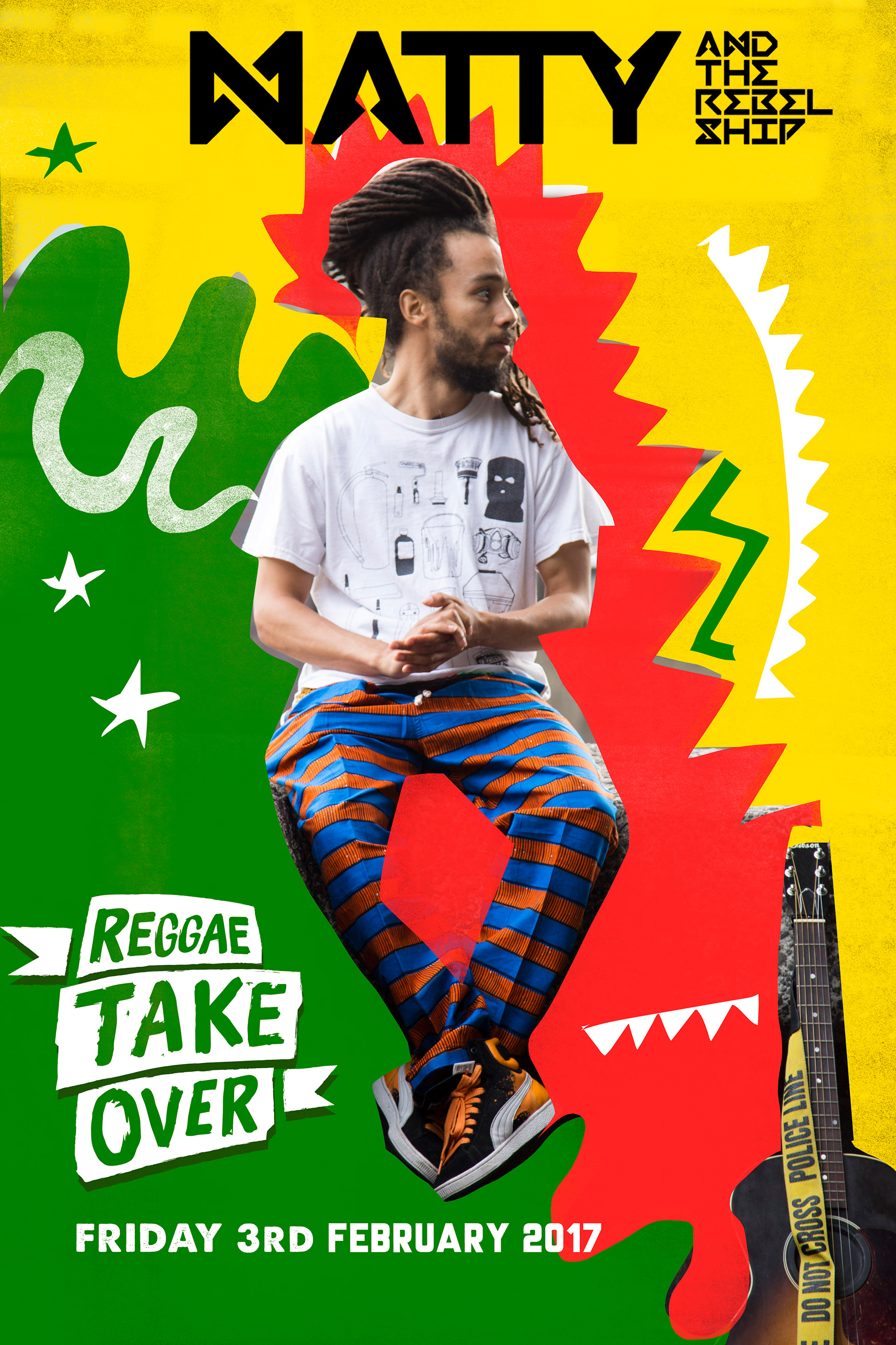 reggae takeover posters