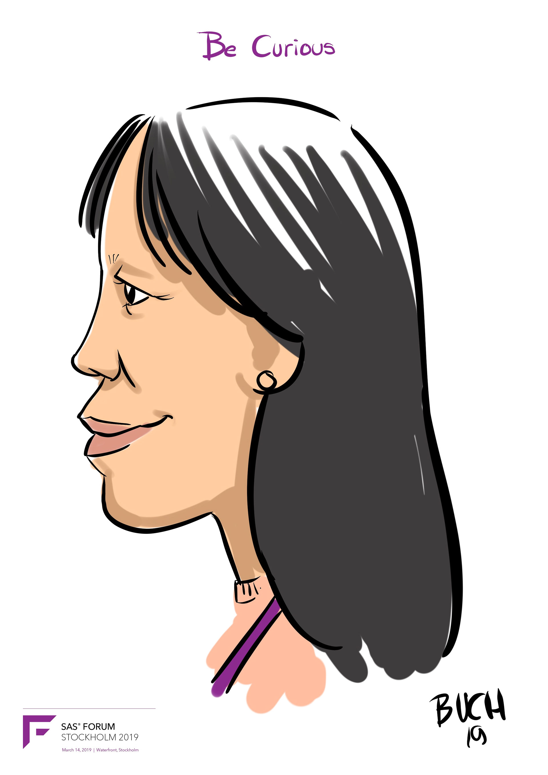 Karikaturtegner til firmaevent