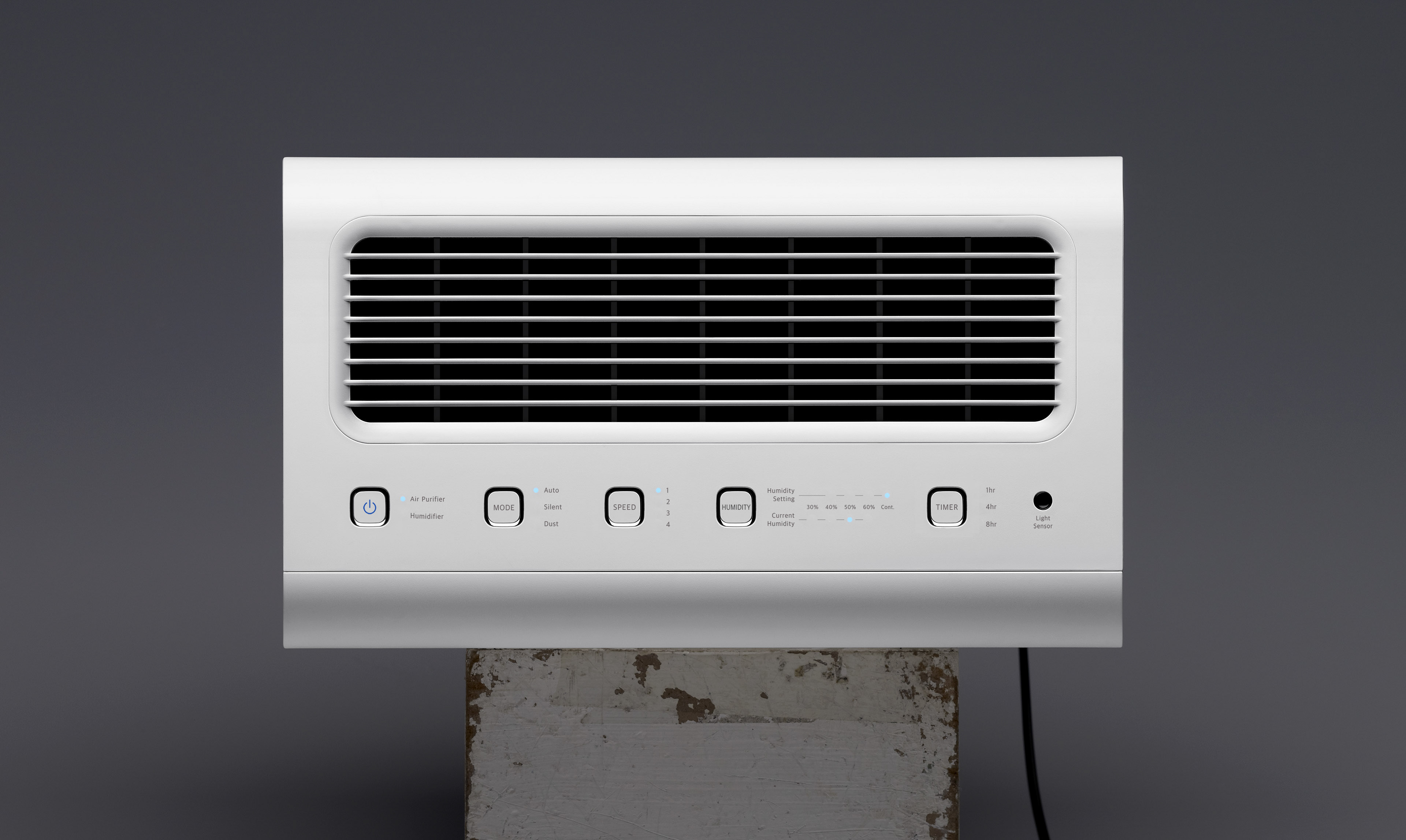 Coway CUBE, the air purifier designed by designer Kim Seungwoo of Industrial design studio VLND.