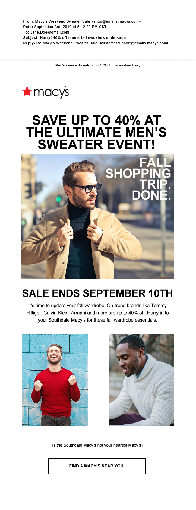 Macy's Spec Ad