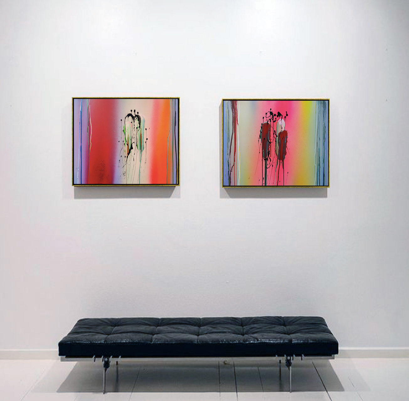 N°201126 and 24 - 50x61cm