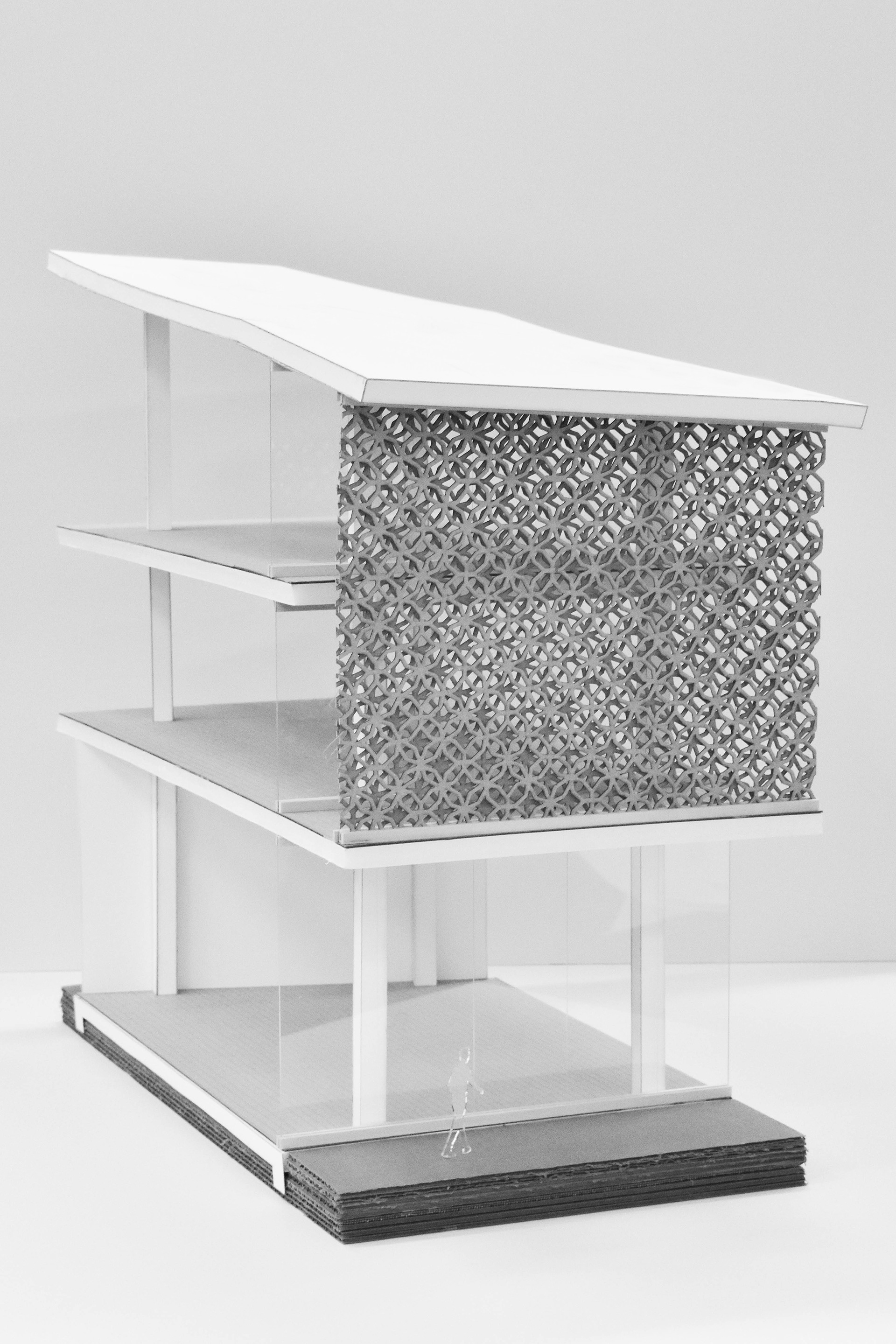 Lasercut Bay Model