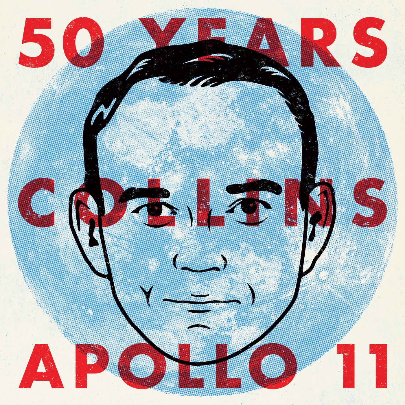 Apollo 11 Collins Poster Grit