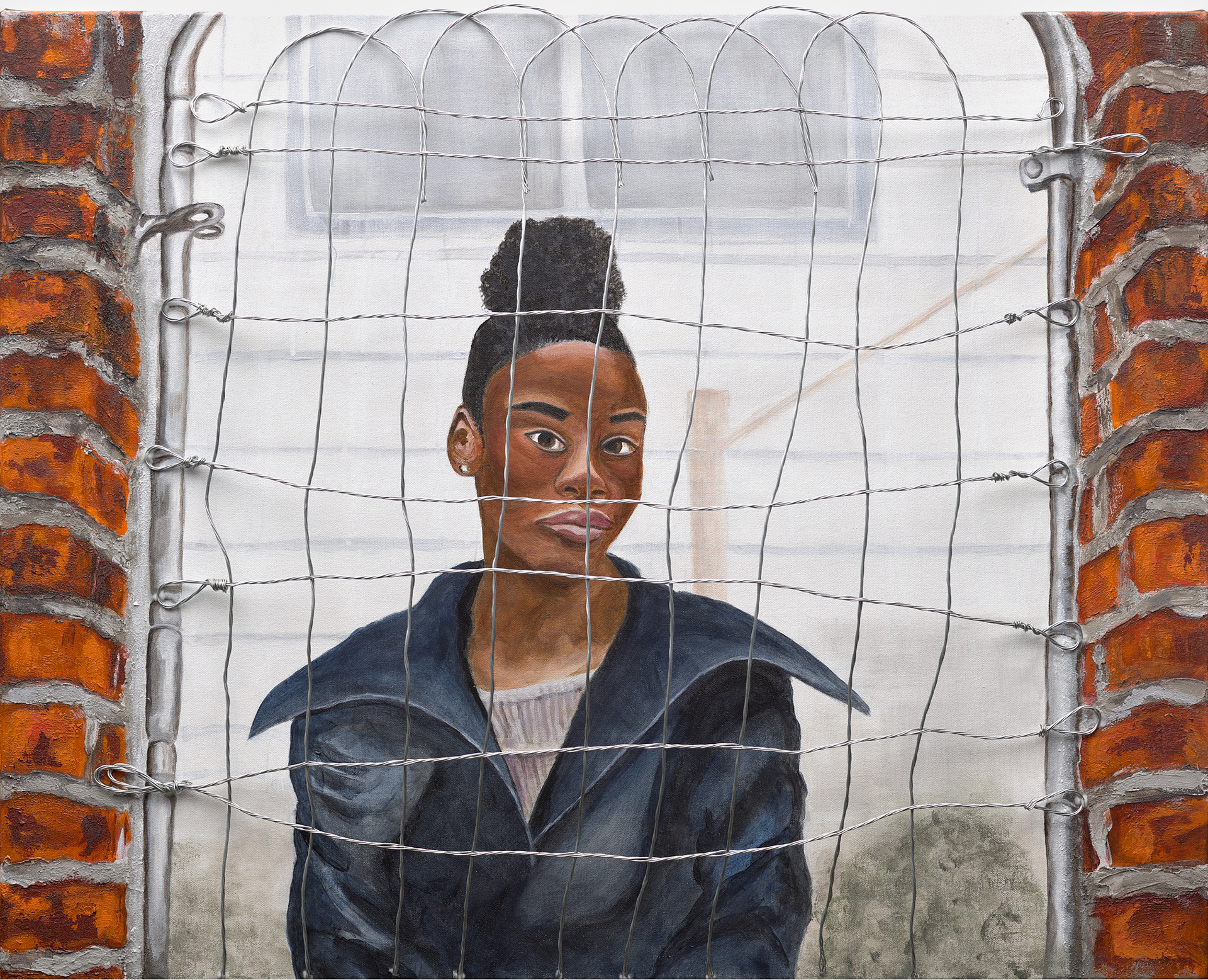 Fenced Out, 2020 "Women Artists Making Their Mark" O'Hanlon Center for the Arts, Mill Valley, CA