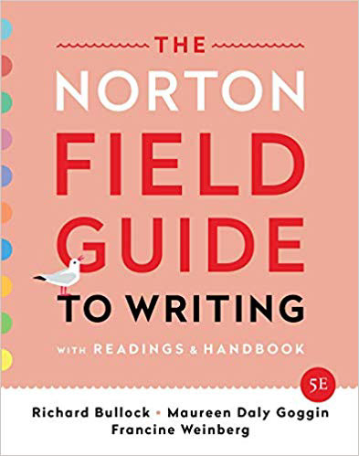 Cover of the Norton Field Guide to Writing With Readings and Handbook, fifth edition