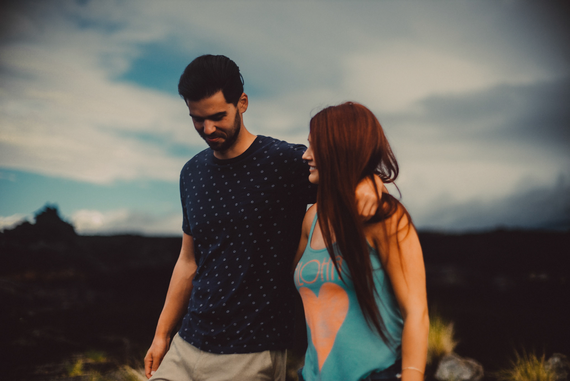 Volcanic rocks from the lava flow of 1801, from Ryan and Angela's couple portrait shoot in Hawaii, USA, September 2015, Sony A7S.