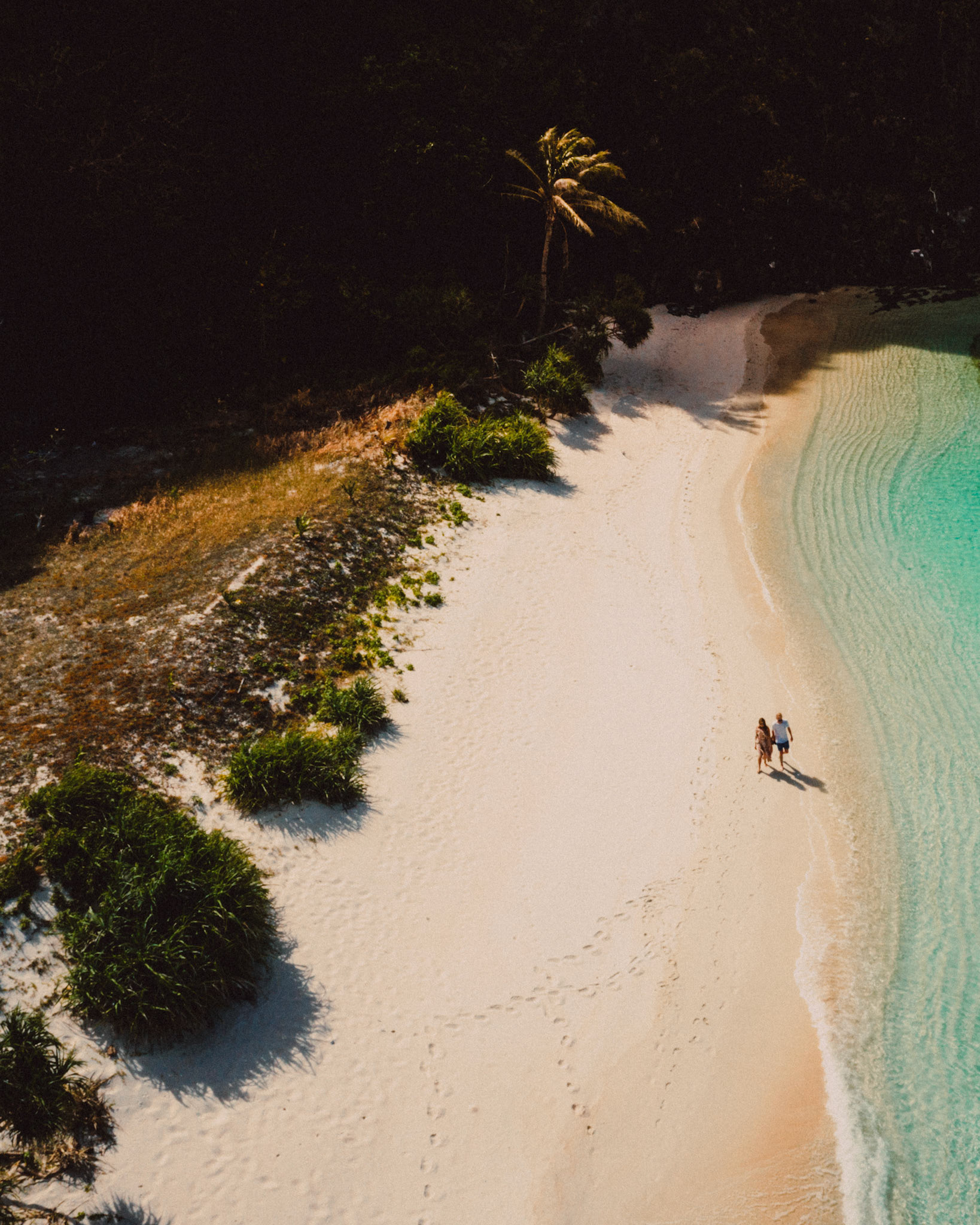 Star Beach, Tapiutan Island, El Nido, Palawan, Philippines, March 2020, DJI Mavic 2 Pro.