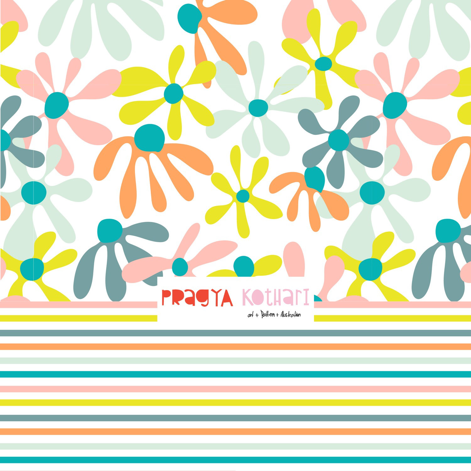 Bold floral