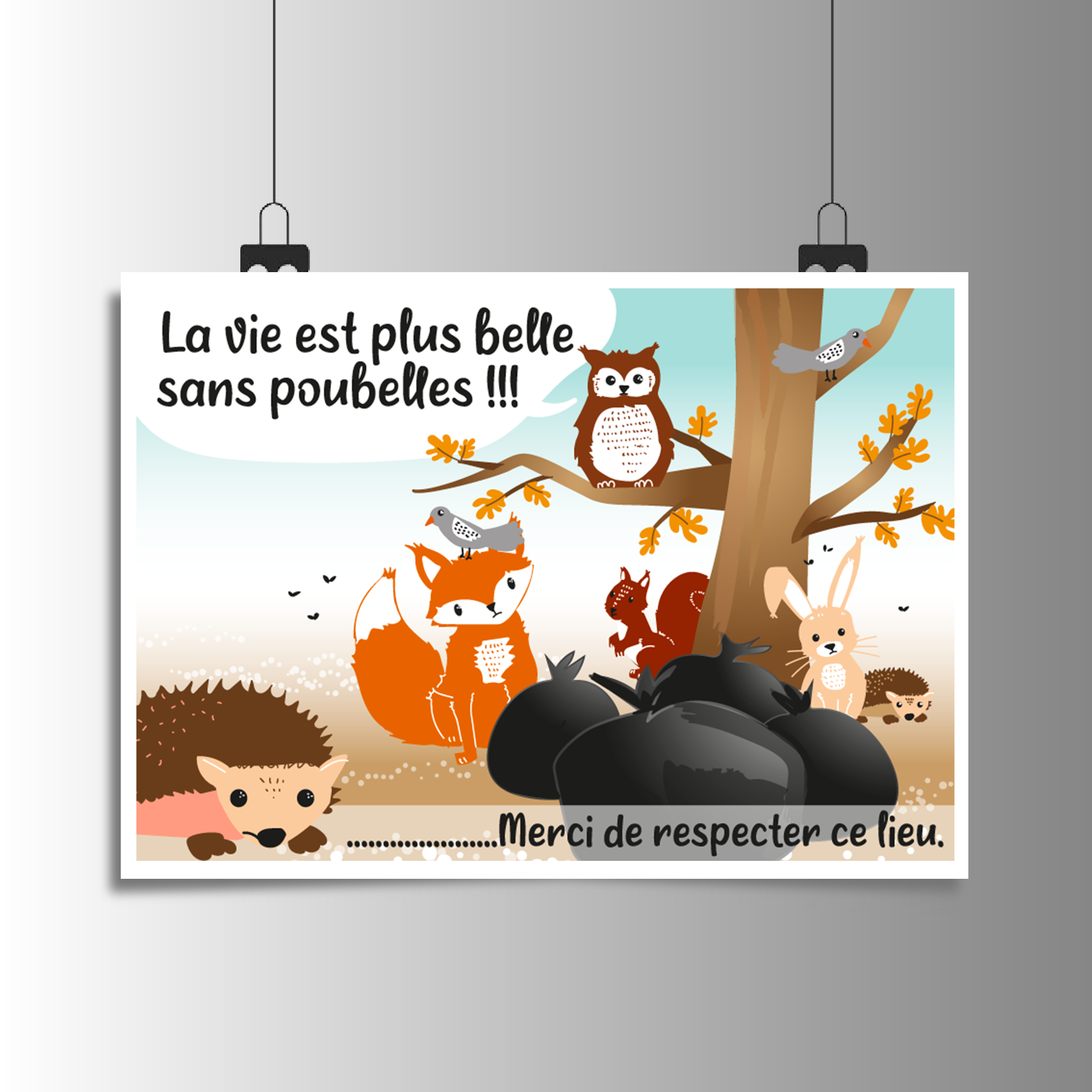 Affiche de quartier
