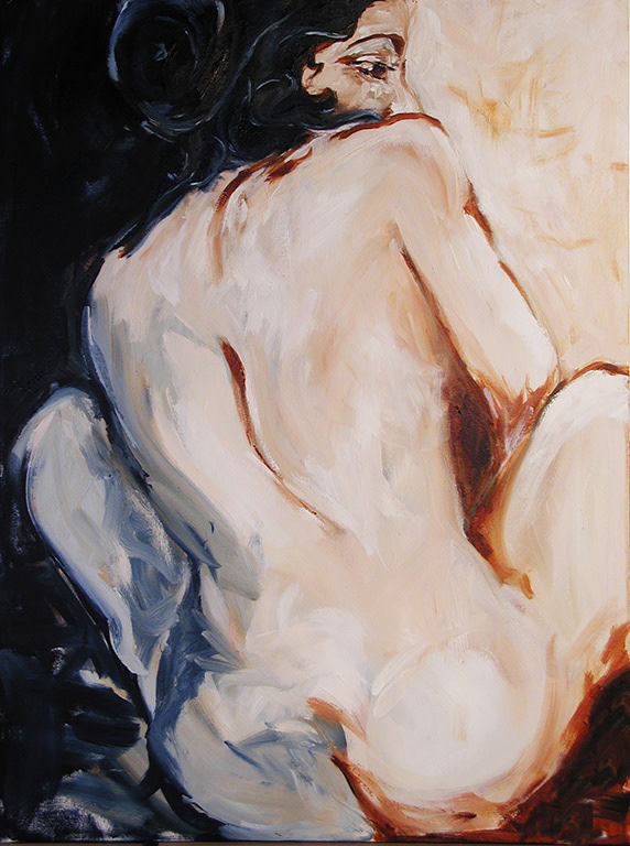 "Kolya" - Oil on canvas (SOLD)
