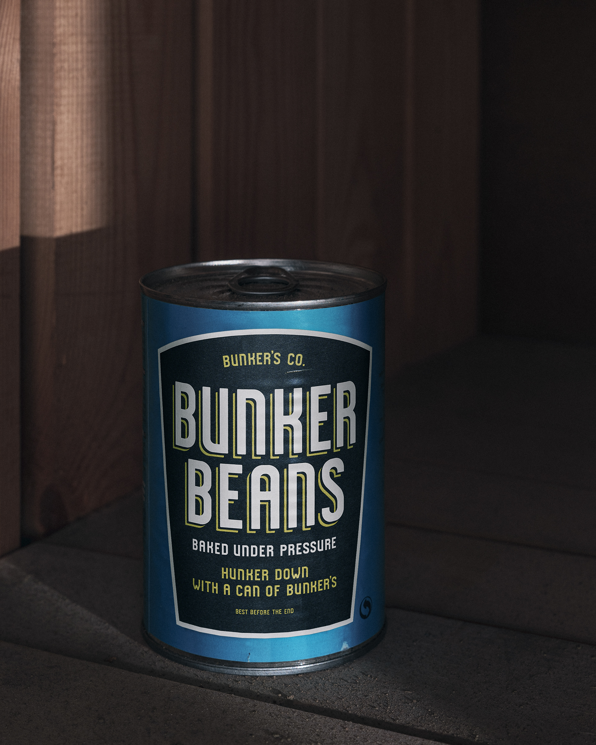 Bunker Beans from the still life photographic series Panic by Tommi Taipalus