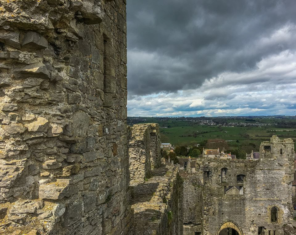View Across Wensleydale from Middleham Castle