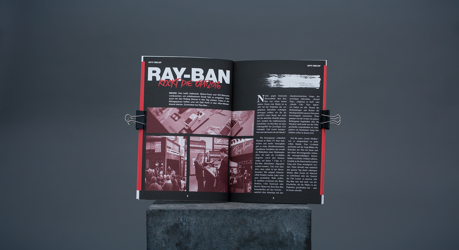 Ben Bartel Ray Ban Certified Reseller Magazine