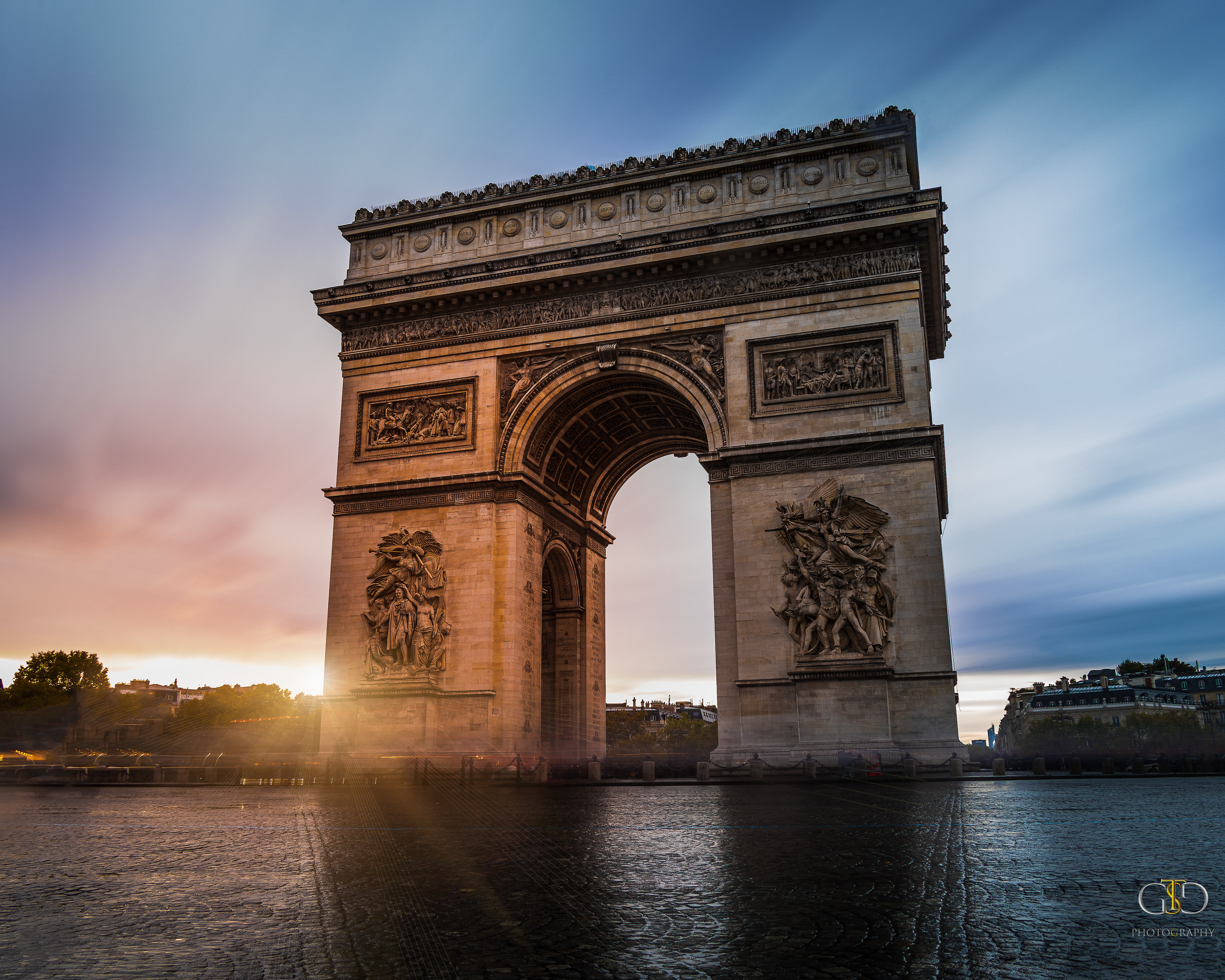 Arc de triomph, Paris France