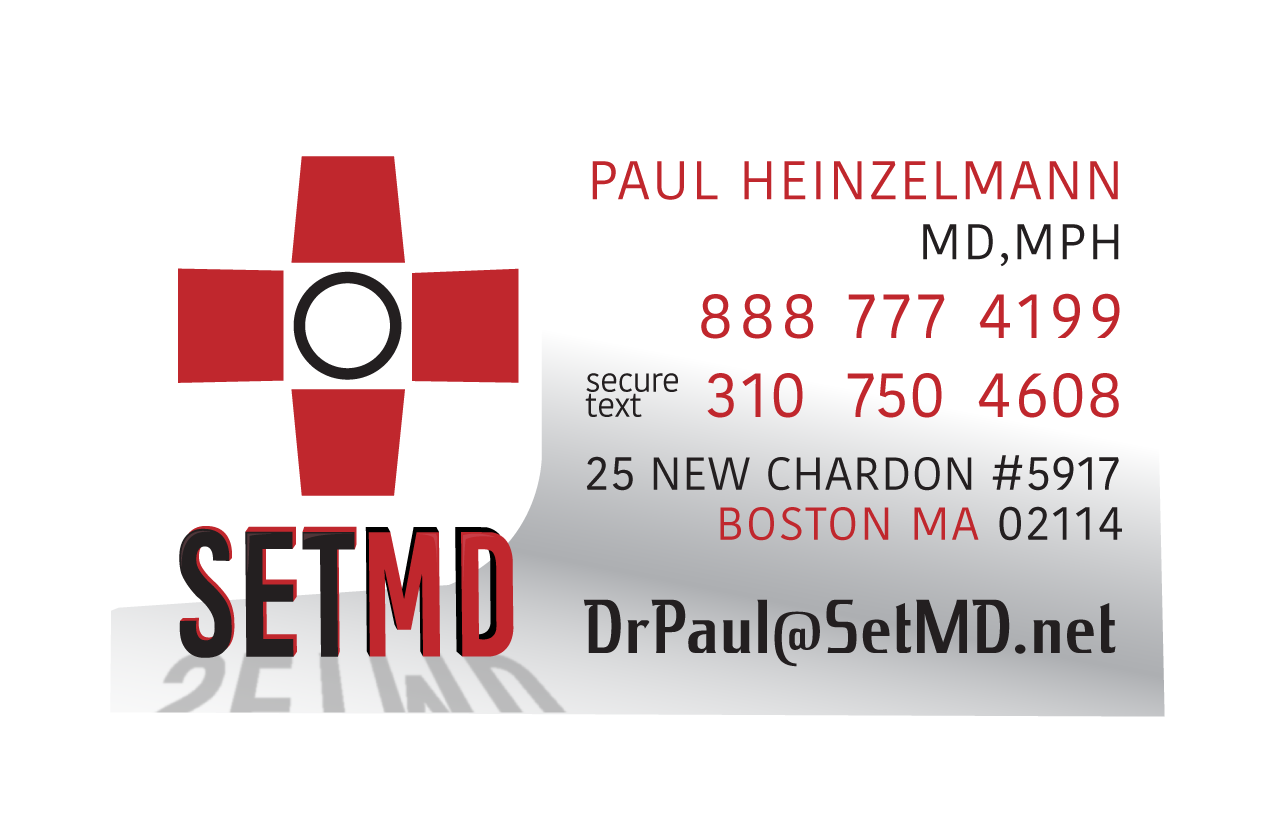 Final business card design