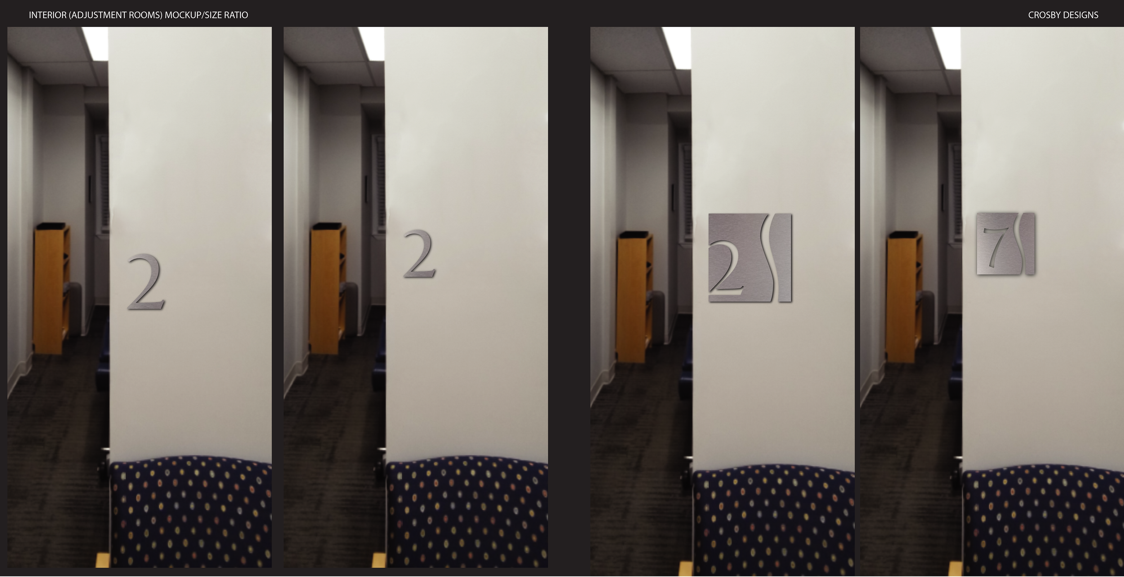 Adjustment room options mockup