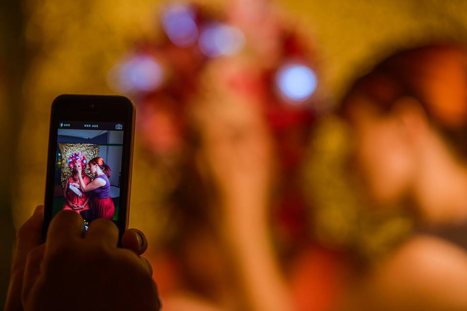 Fotoshooting in der Fotolounge Foto: Michael Peach (2015), Weimar