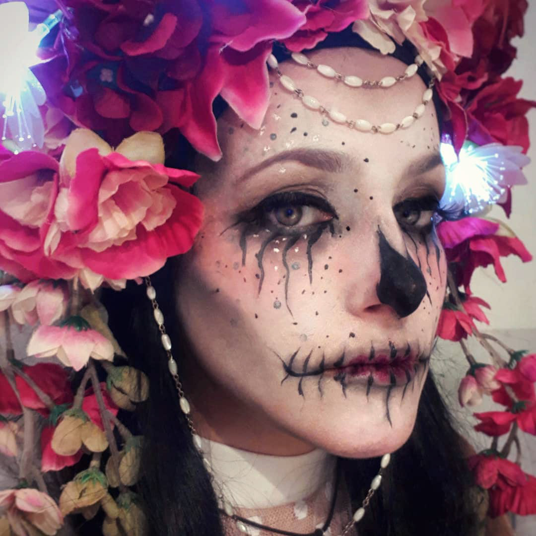 Día de Muertos" Party, Maske: Vivien L. Frischkemuth