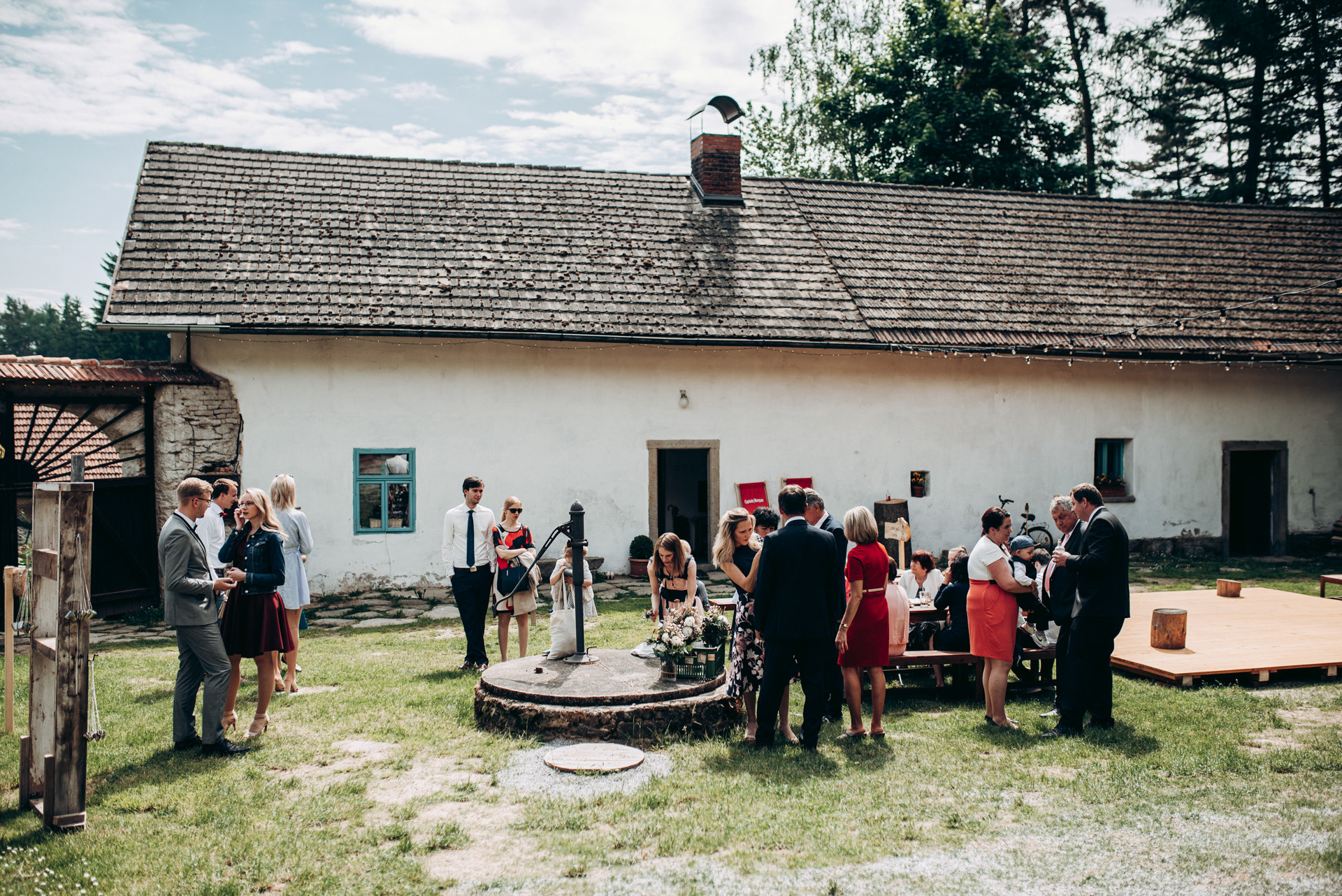 svatba Samota Křemen, Lipnice nad Sázavou