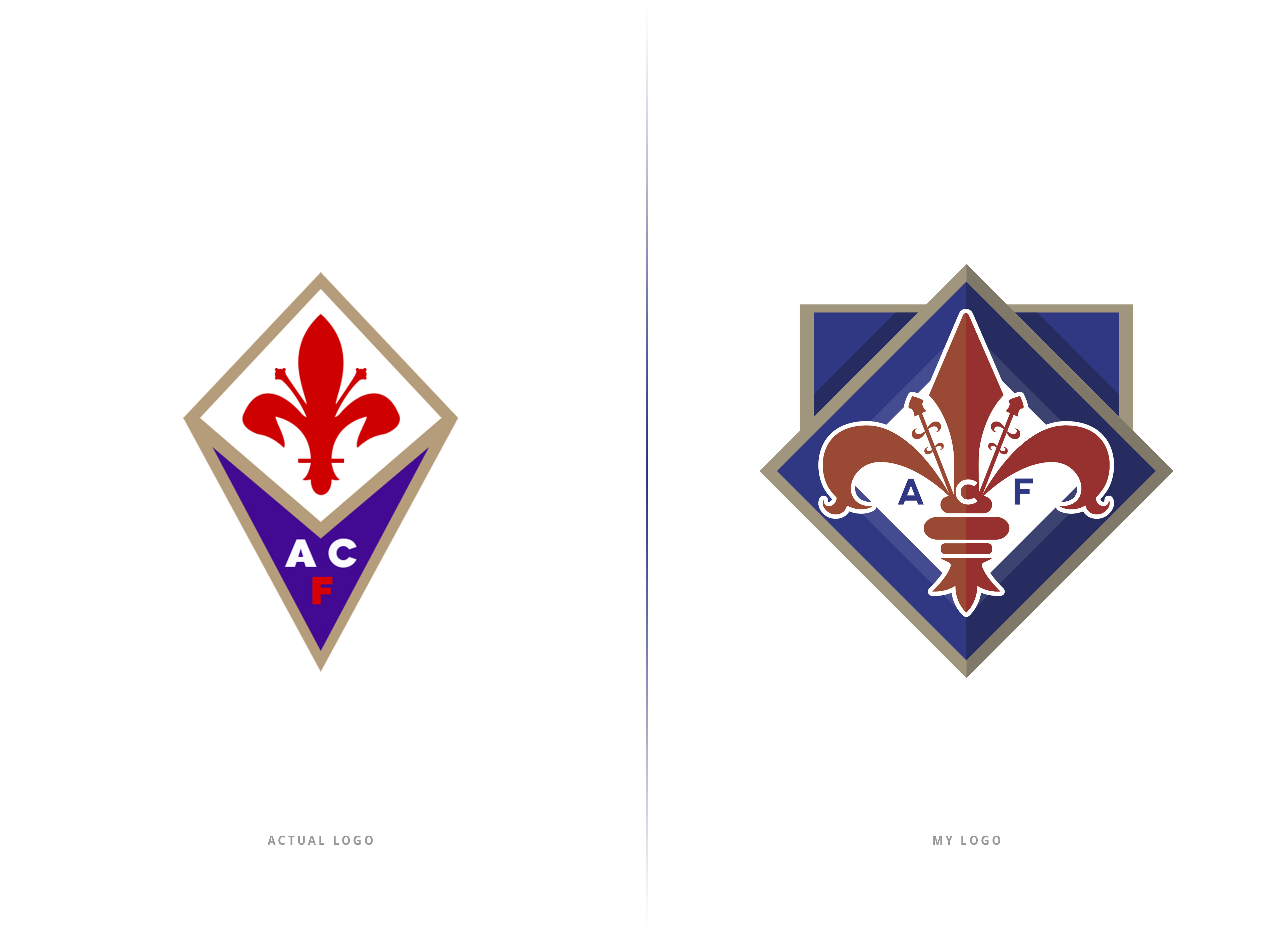 Romain Therasse - ACF Fiorentina - Rebrand Concept