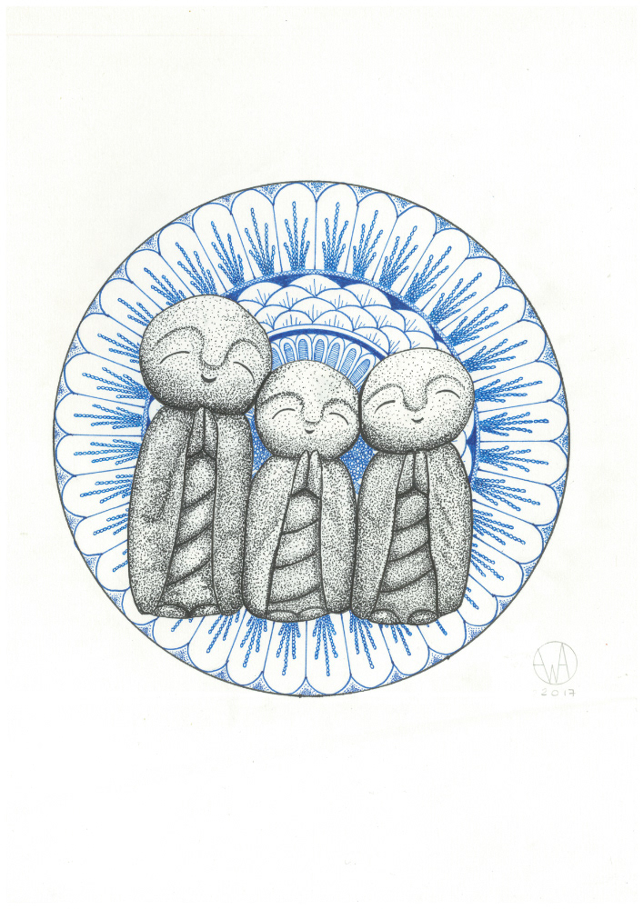 Jizô, 21 x 29.7 cm