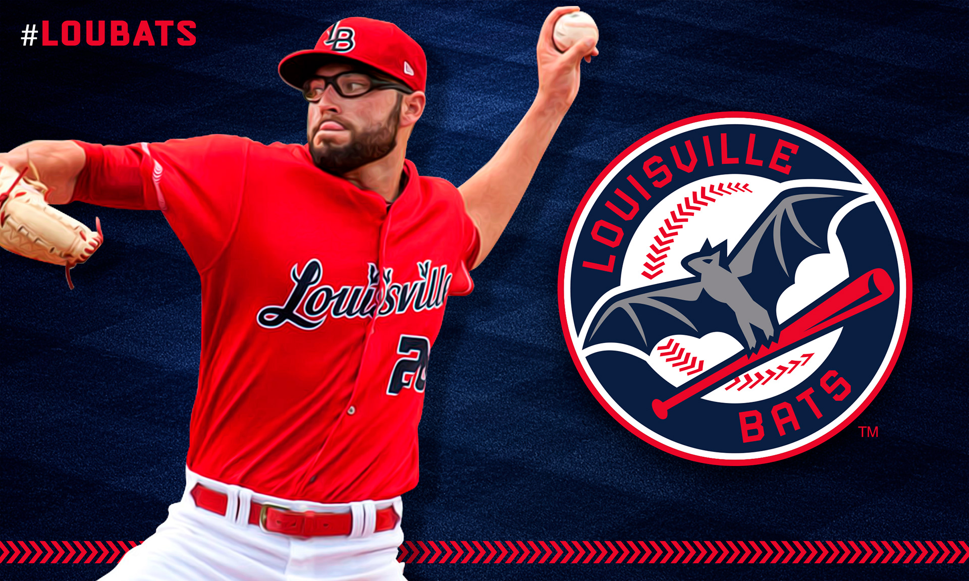 Justin Wright Louisville Bats Rebrand