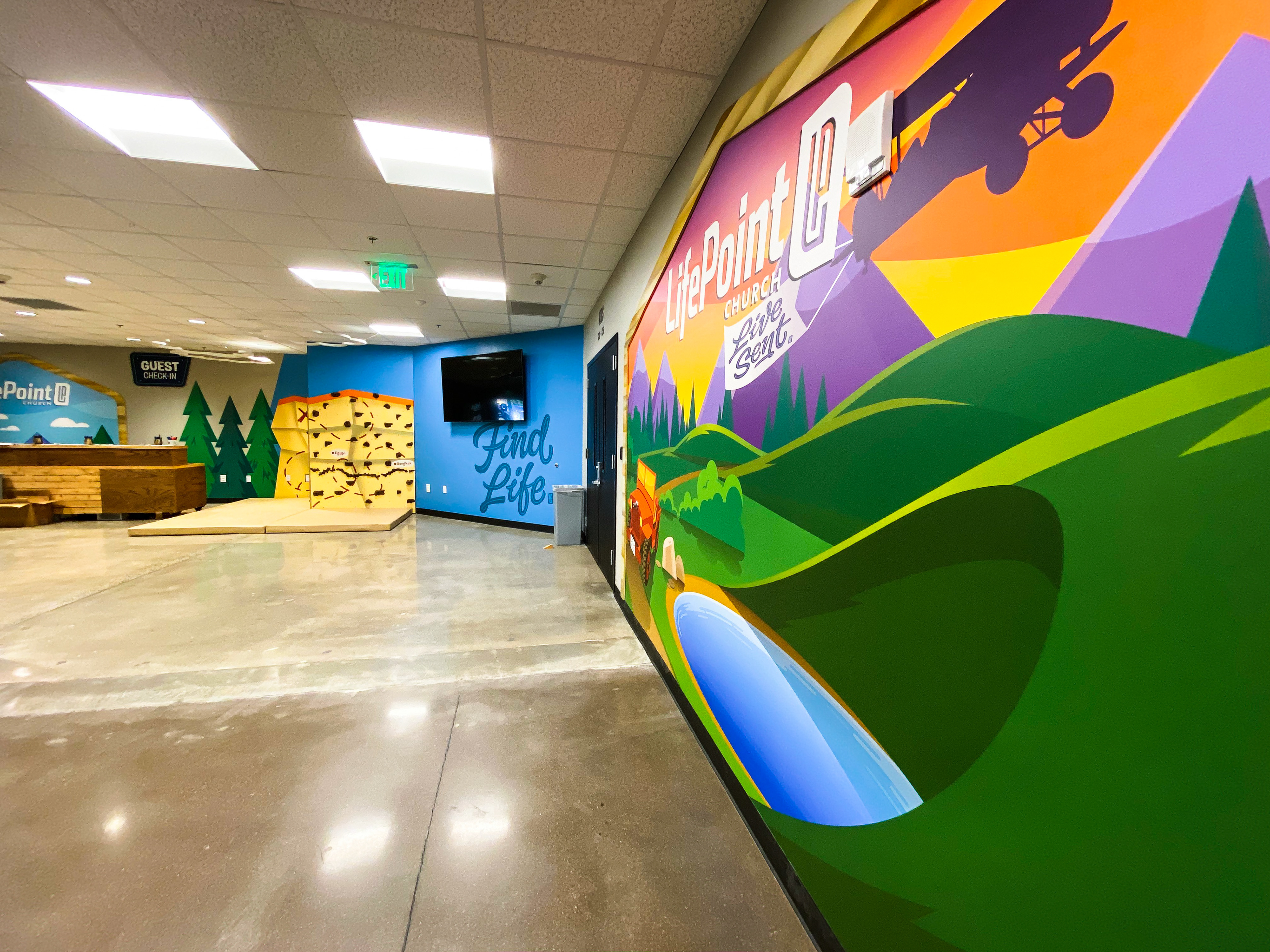 Sully Design + Illustration + Creative Lobby for LifePoint Kids