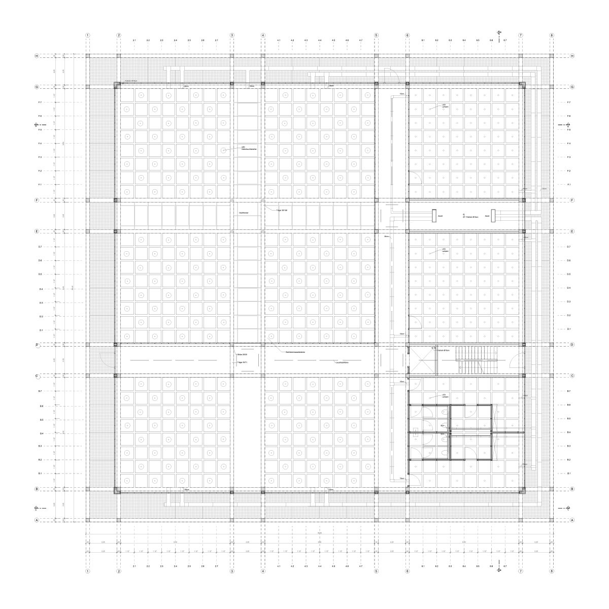 Deckenspiegel M 1:50