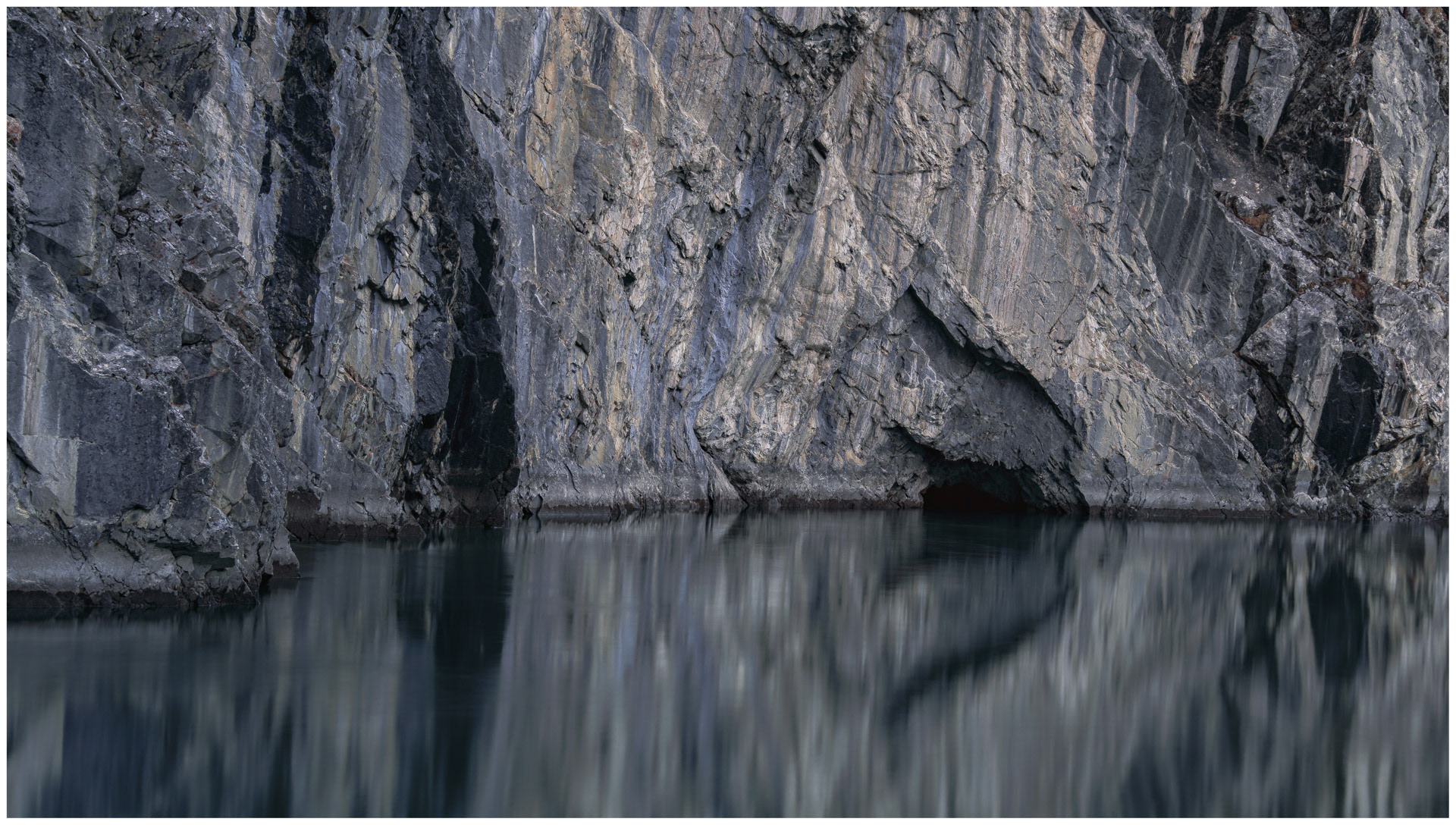 Limestone Mirrors - Banff, Alberta