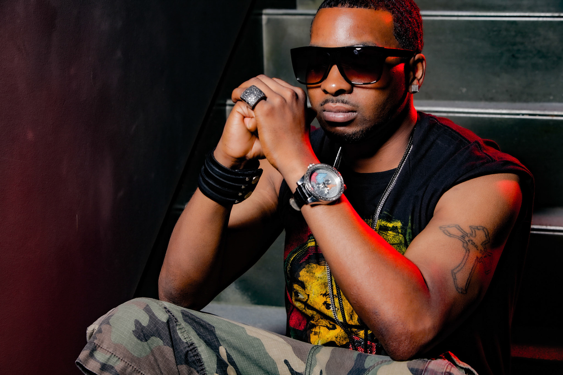 Cadillac Dame (da510bigrecords@aol.com) photoshoot at LOTA Studio in downtown Los Angeles, CA