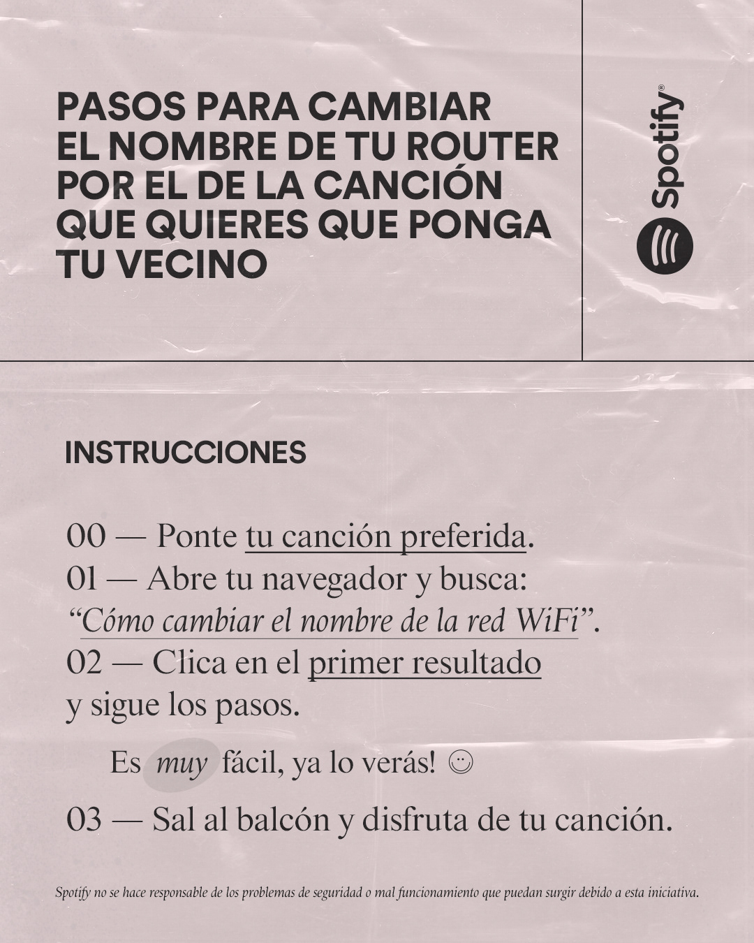 We created some educative assets for social media to teach people how to change their routers' names.