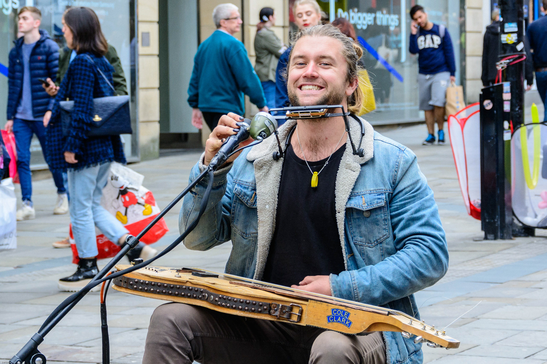 Street portraits can be so fun to do 