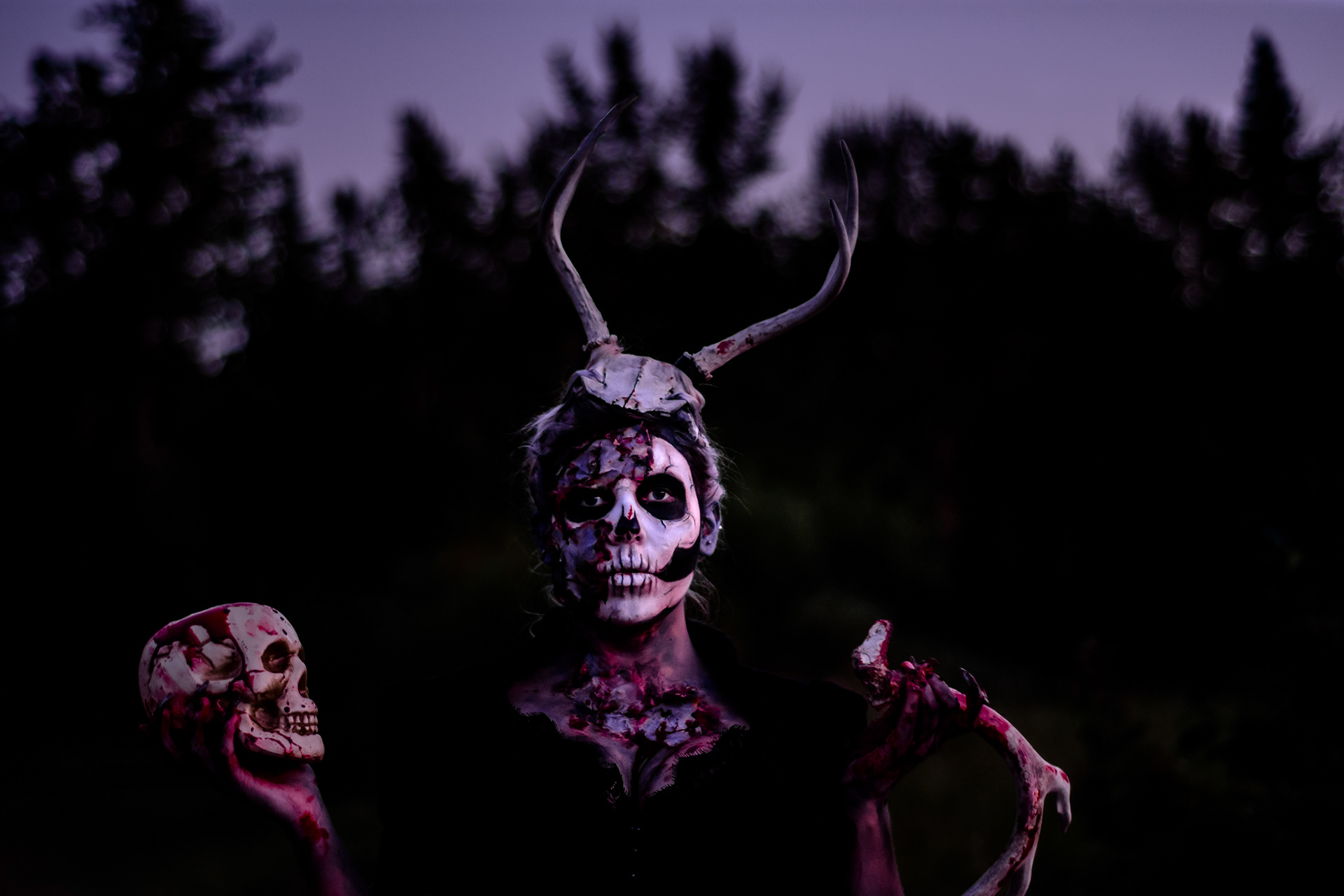 HMUA: Vampire Nomad Palette - Model: Meagan Sara - Set Decorator Gillian Was