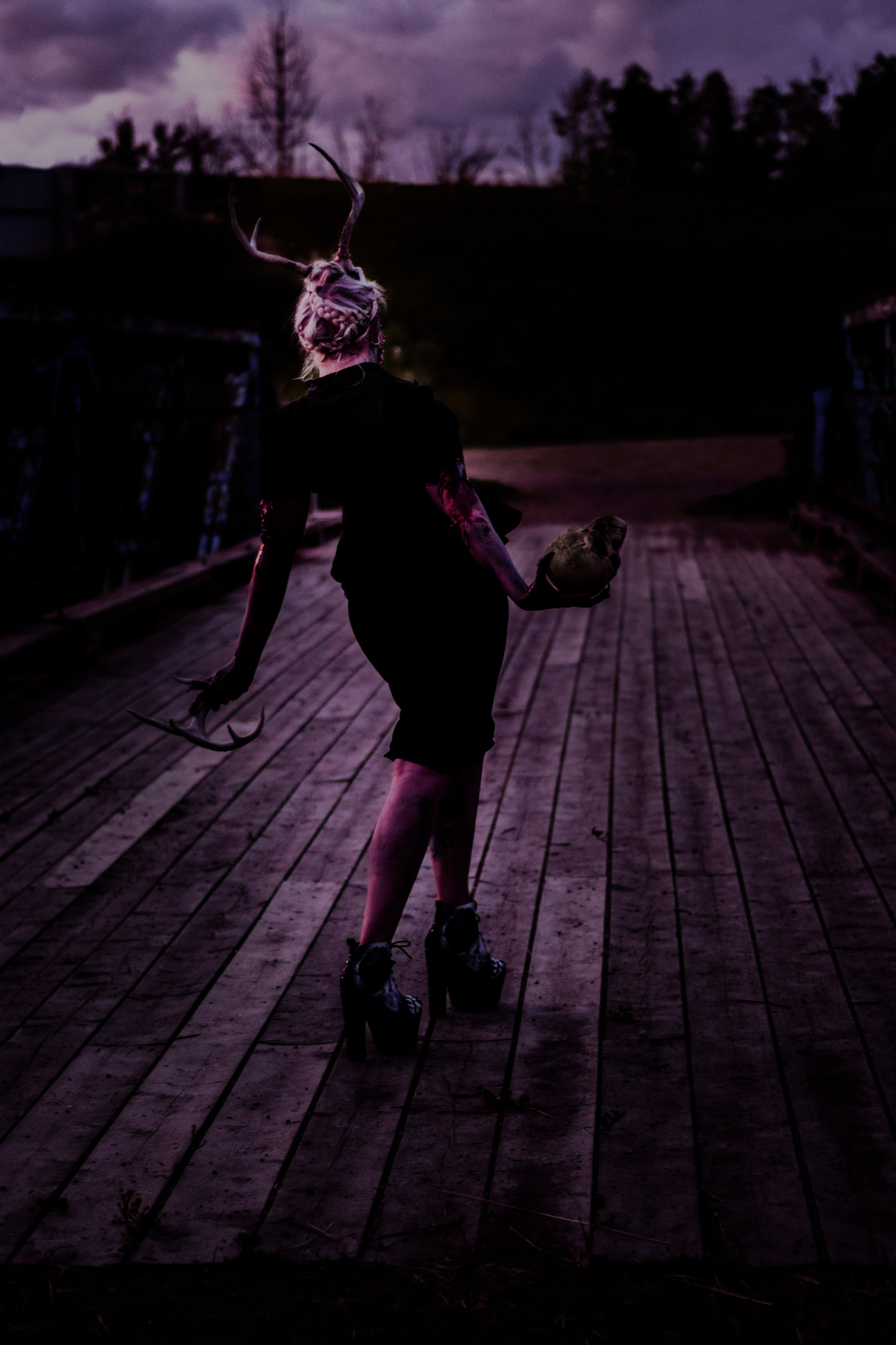 HMUA: Vampire Nomad Palette - Model: Meagan Sara - Set Decorator Gillian Was