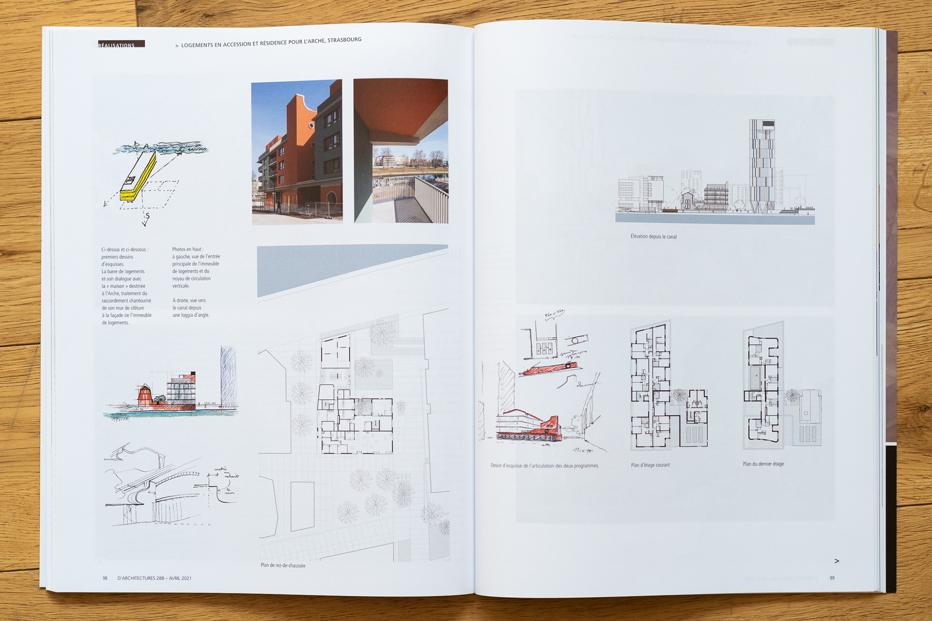 Vincen Cornu architectes - Zac Danube, logements en accession et résidence pour l’Arche, Strasbourg