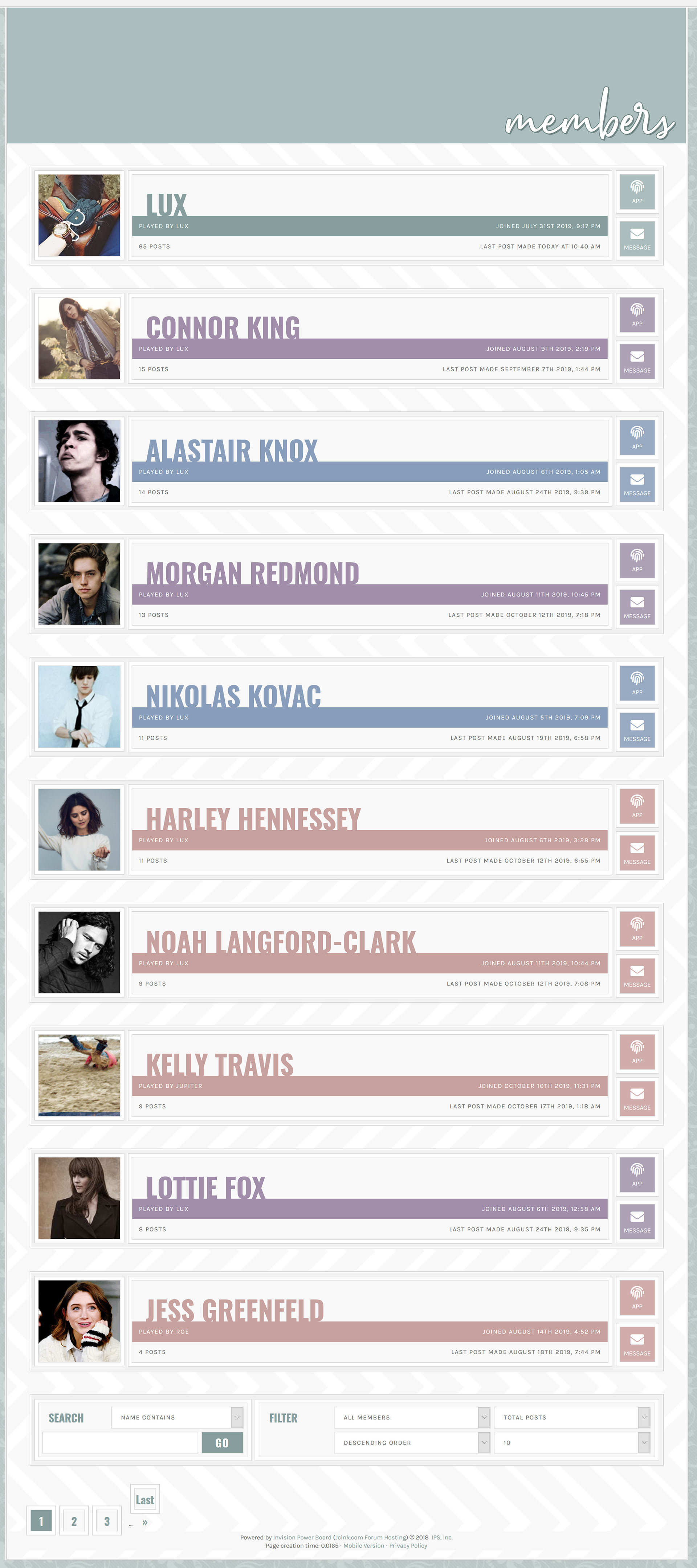 Member List