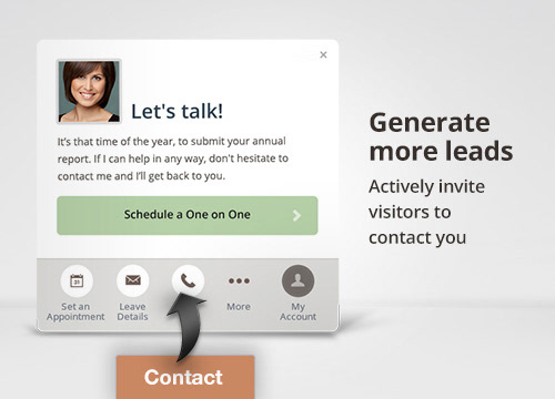 Website Call-to-Action Widget
