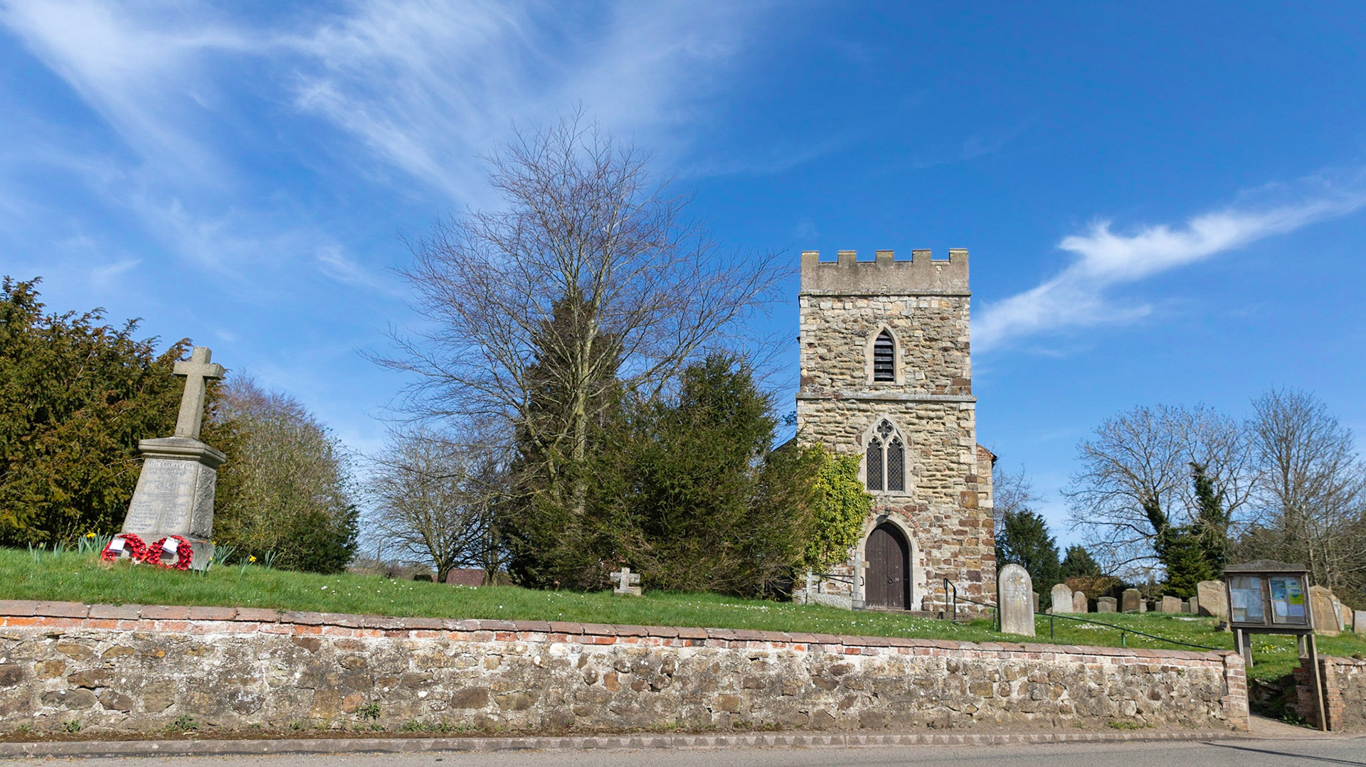 St Andrew's church, Donington on Bain