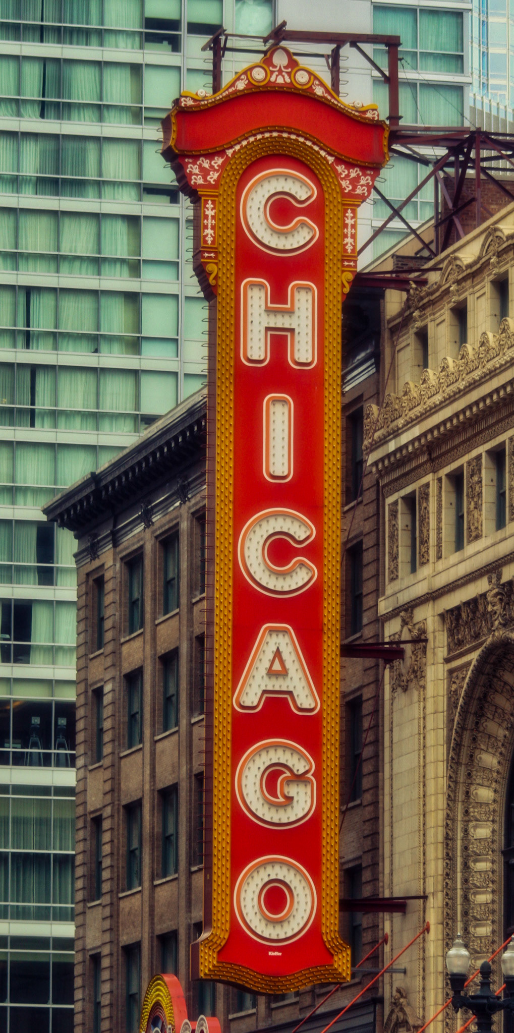 The Chicago Theatre iconic location