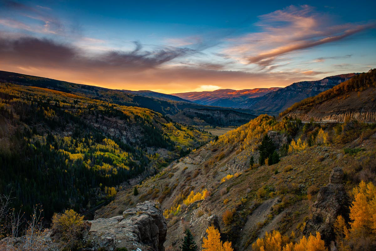 Colorado sunset