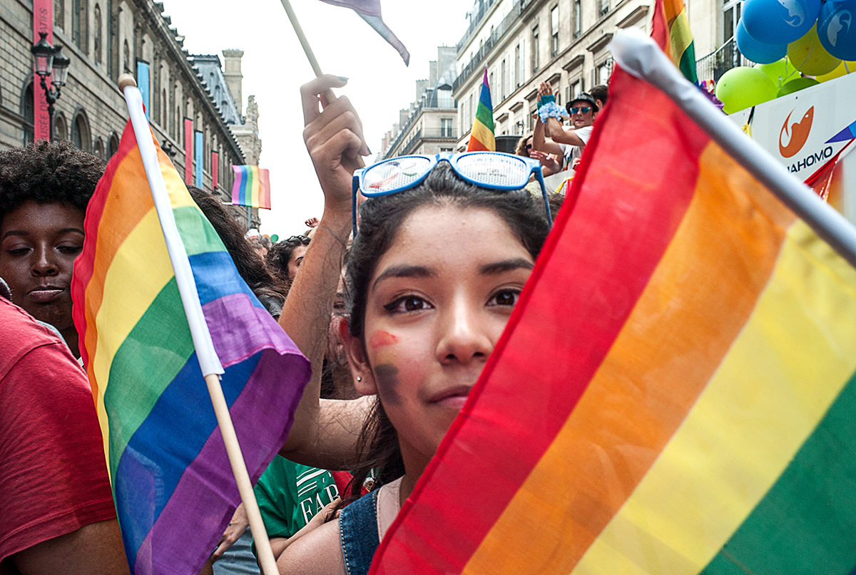 Marche des fiertés, Paris 2018.