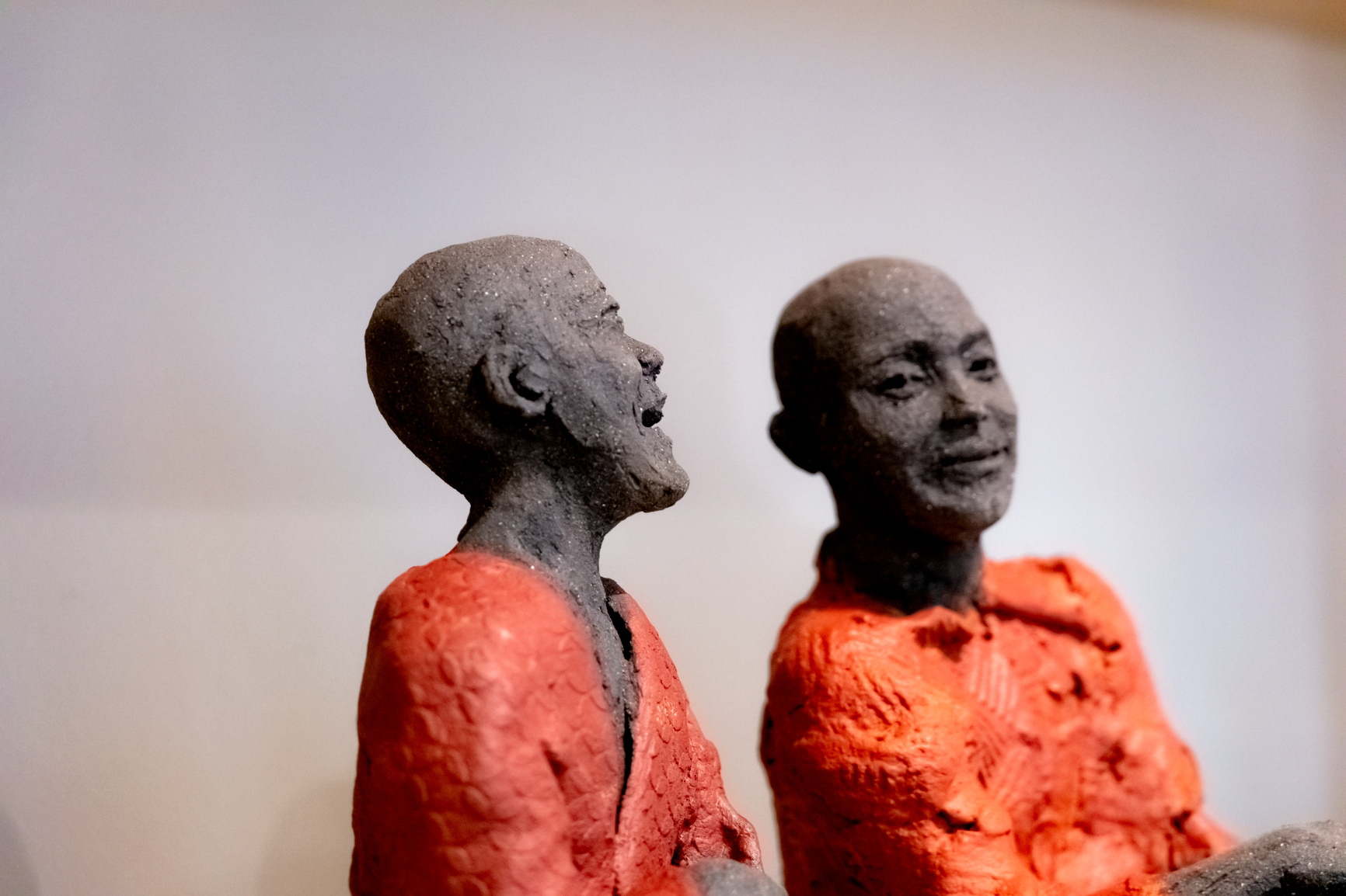 Yoru et Messaiji terre noire er tempera- 780€