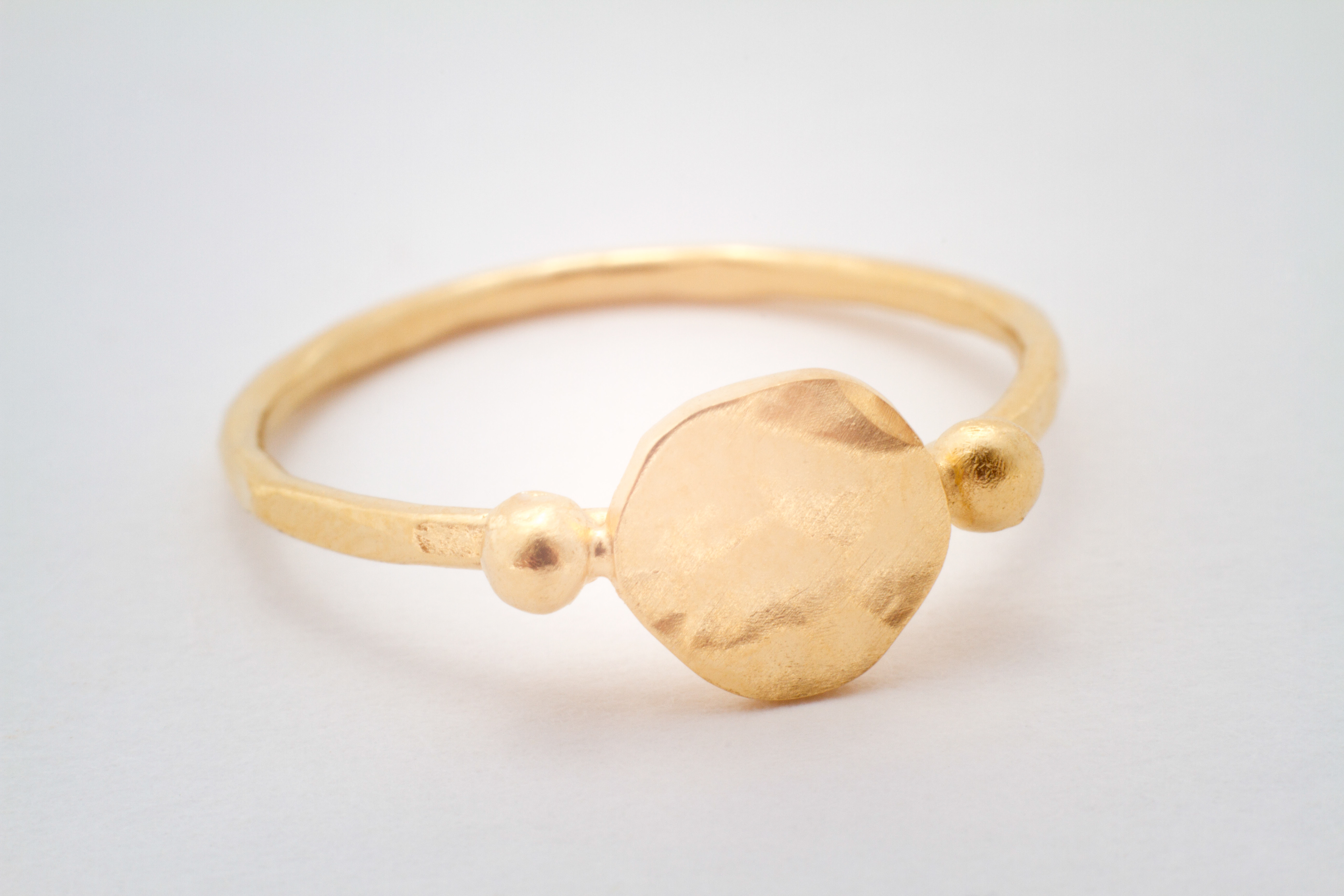 Bague Empreinte en vermeil - 110€