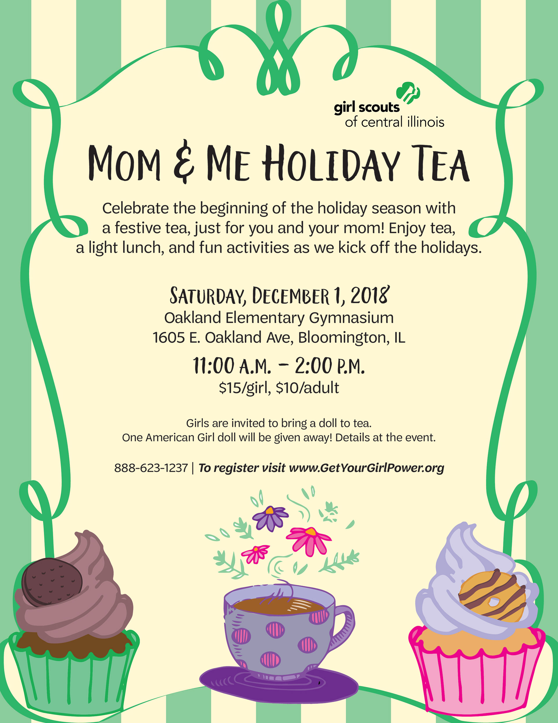 Mom & Me Tea Flyer