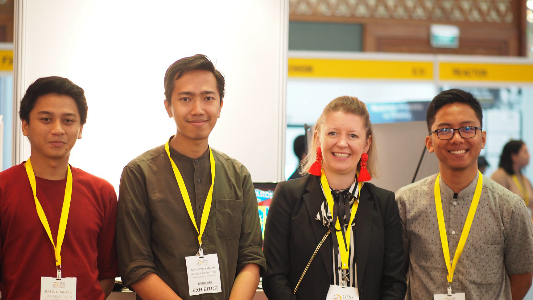 At GESS 2018, Jakarta Convention Center