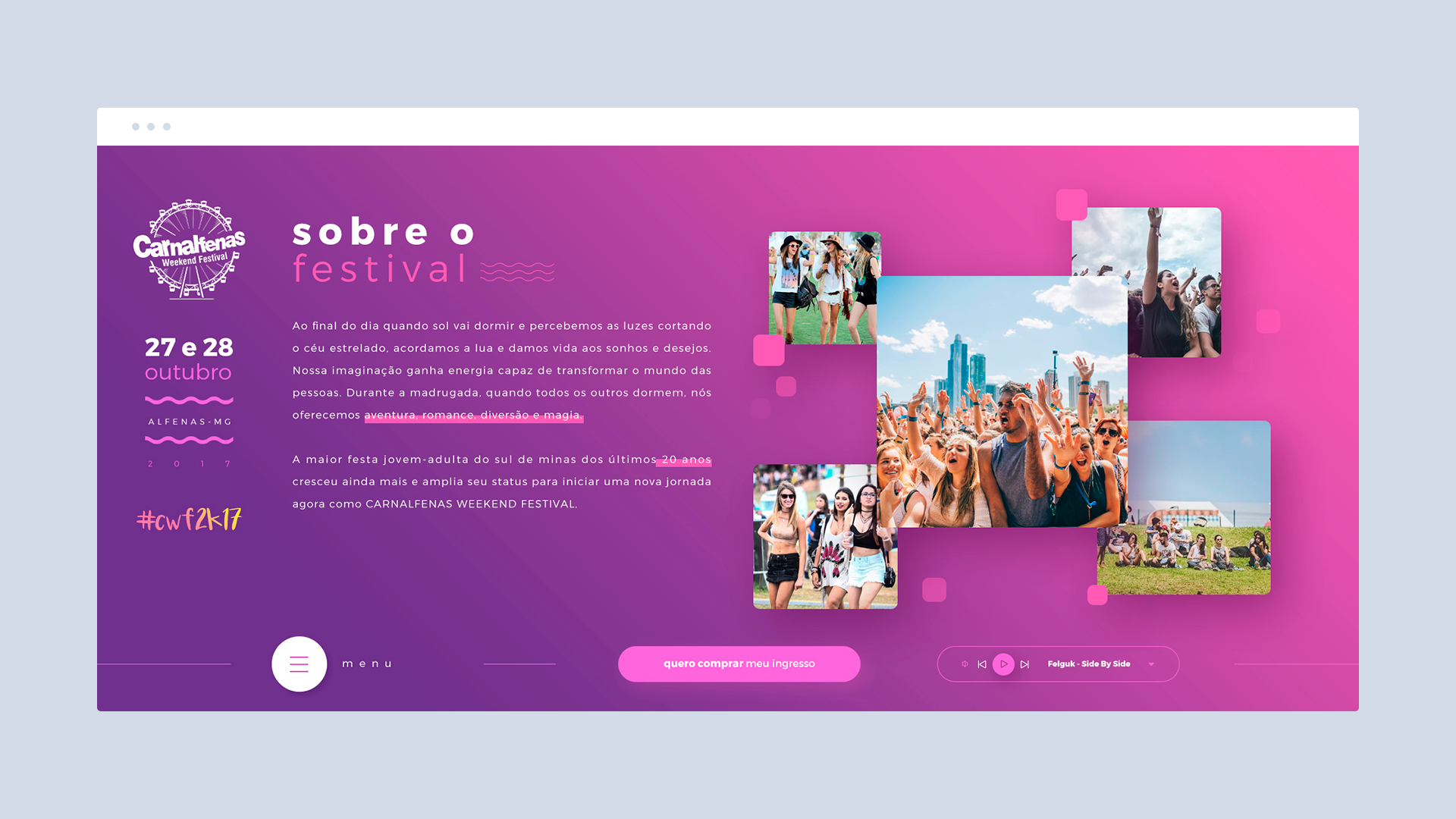 Carnalfenas - Scroll sobre o festival