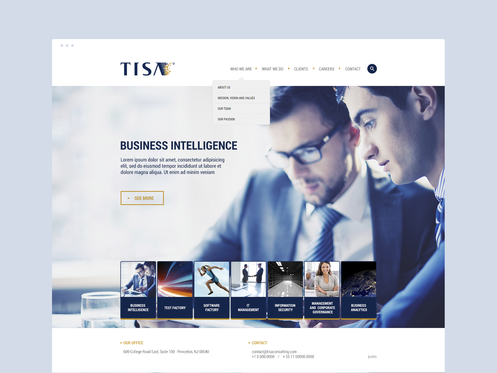 Tise Business - Home