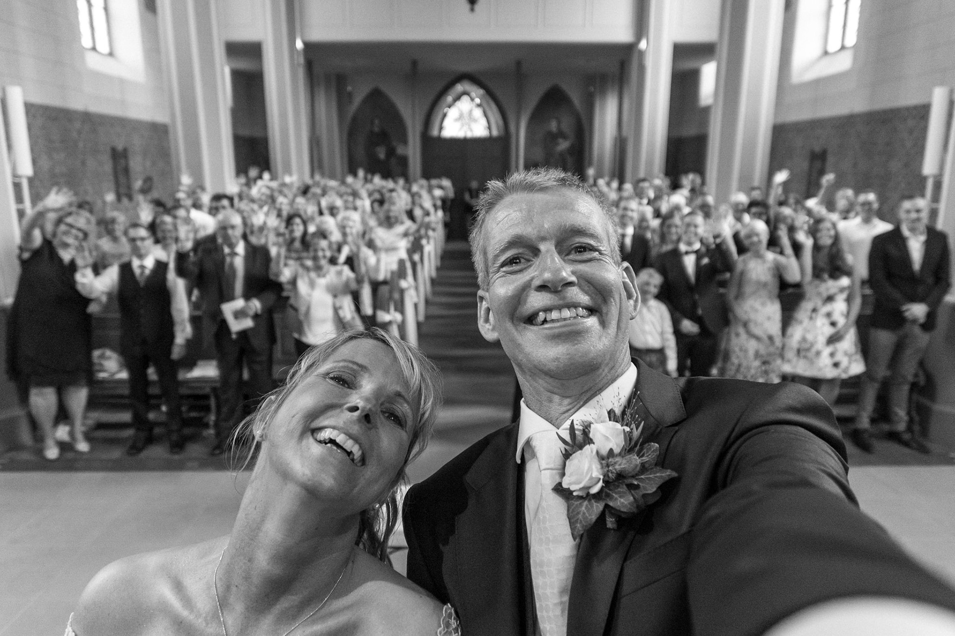 Sandra & Matthias - Hochzeits-Selfie / Wedding Selfie