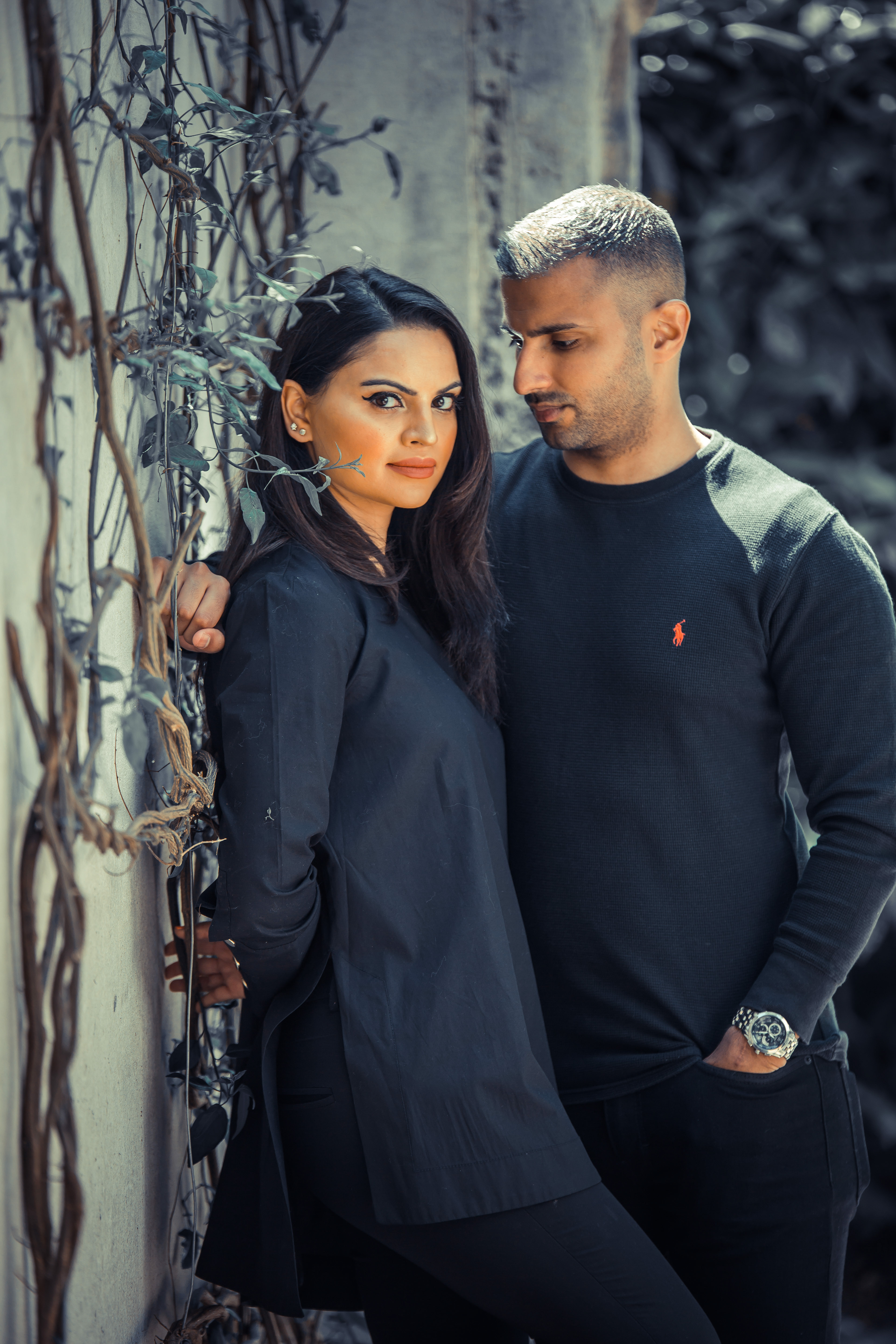 St. Dunstan's London Bride & Groom London Pre Shoot