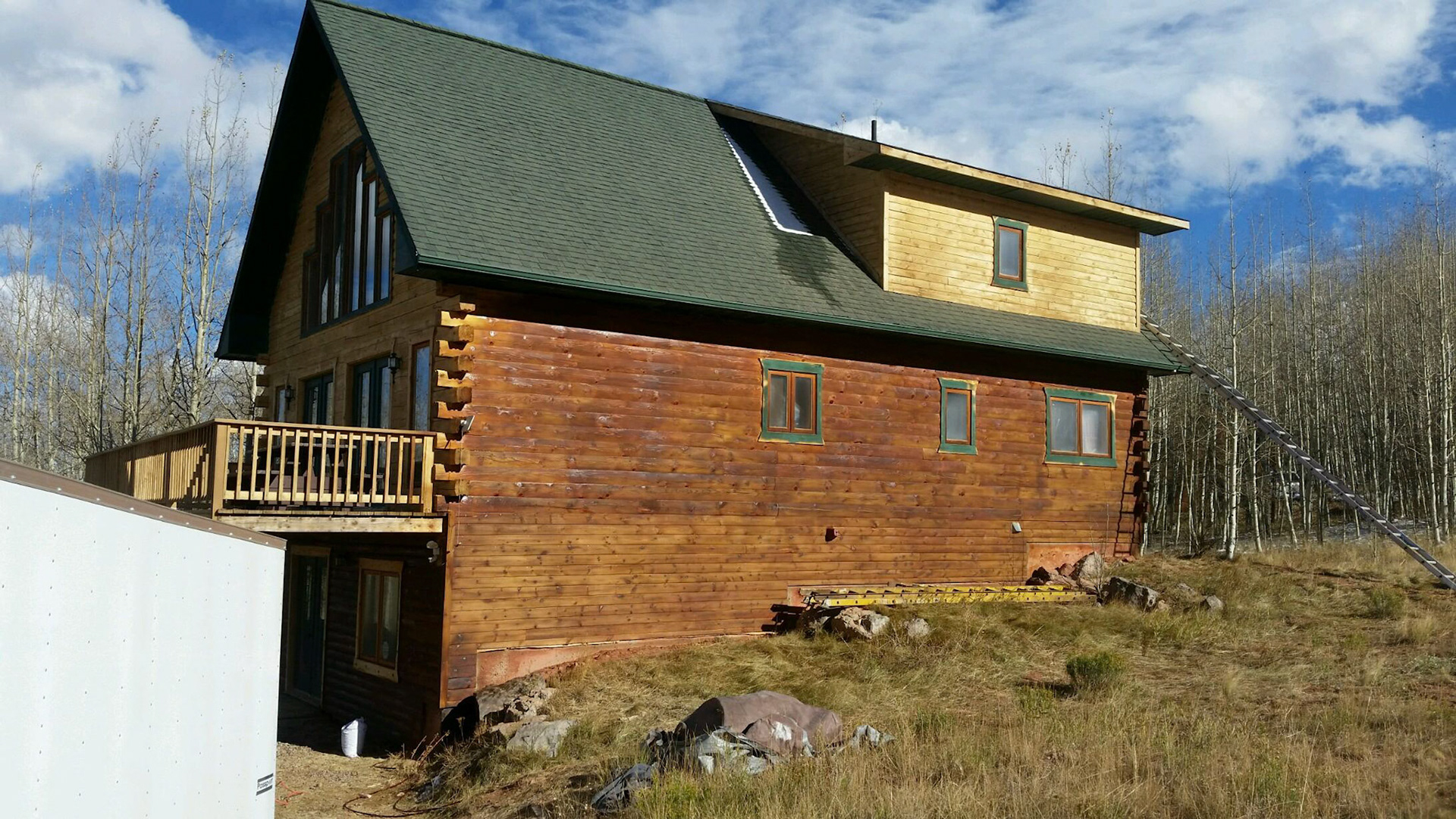Log Home Restoration Colorado Mountain Log Home Colorado